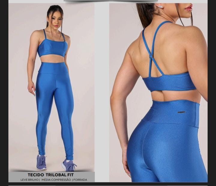 Atlanta Shine Set – Electric Blue&wine