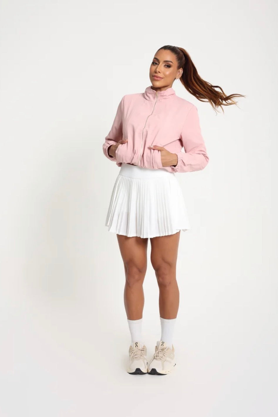 Pleated Skort