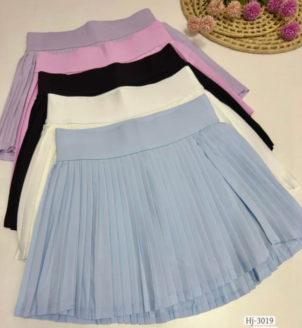 Pleated Skort