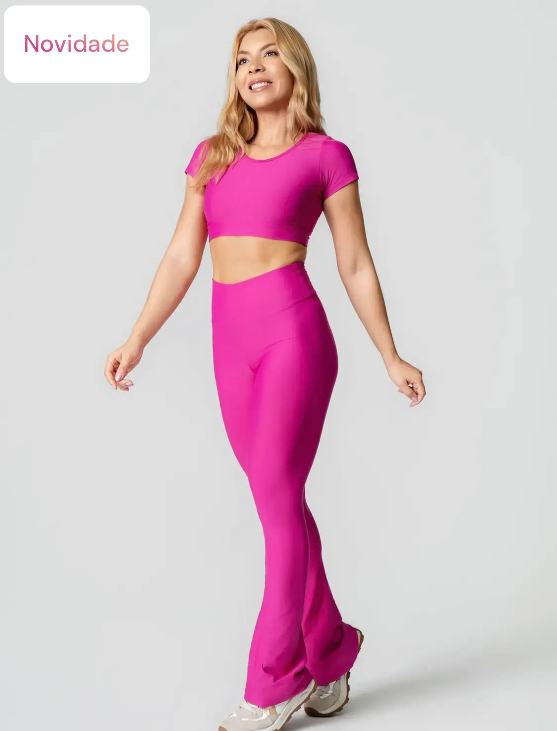 Set Flare top Manguinha