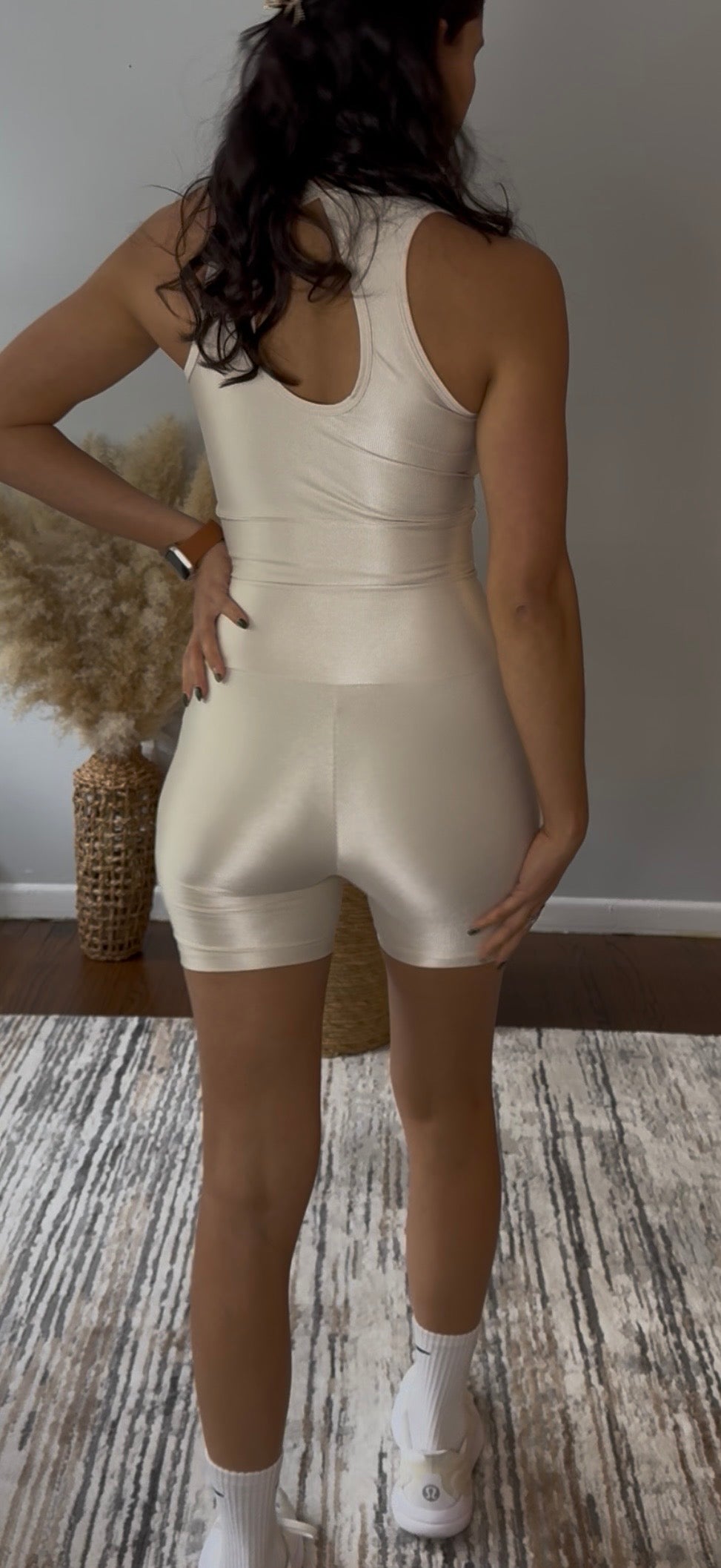 Set Short OFF white (Caneladinho)