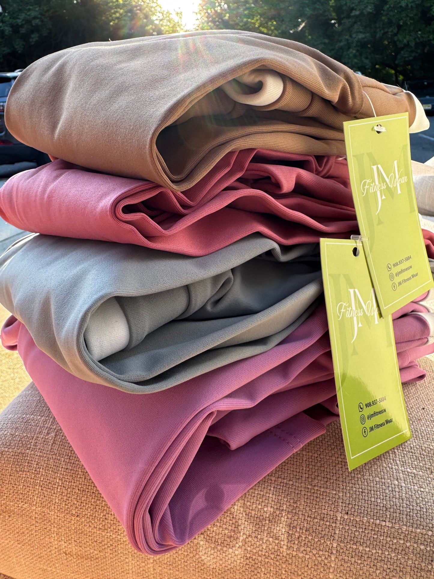 Poliamida Essential Set – Gray | Lavender | Guava | Mocha