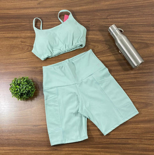 Short Set Mint -